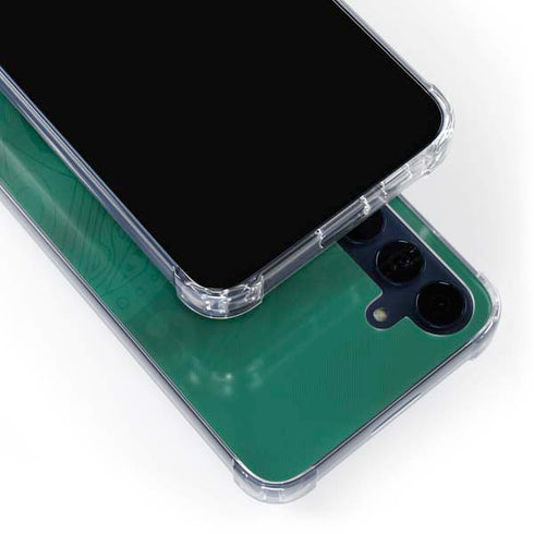 Senegal Soccer Flag Galaxy A55 5G Clear Case